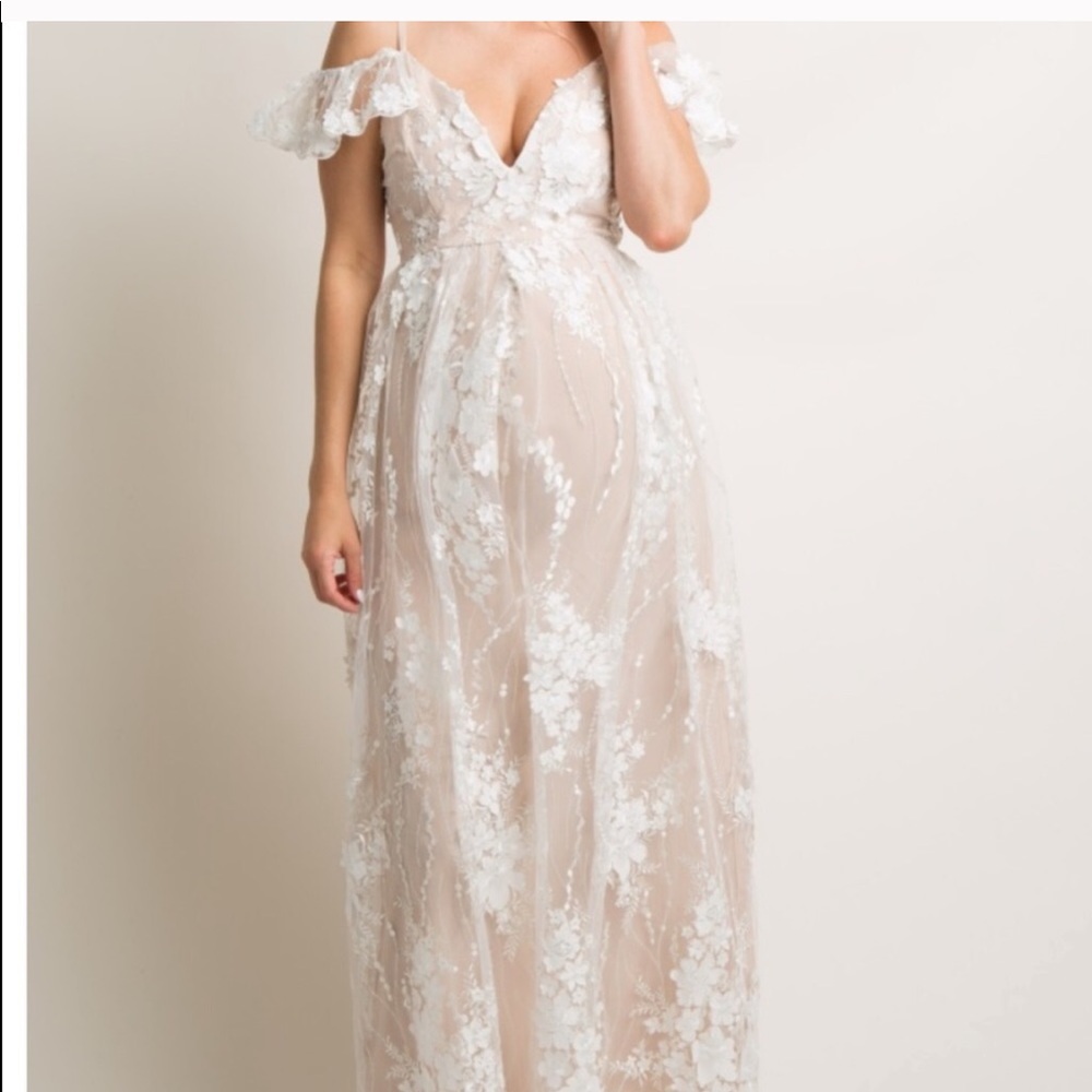 PINKBLUSH MATERNITY DRESS
